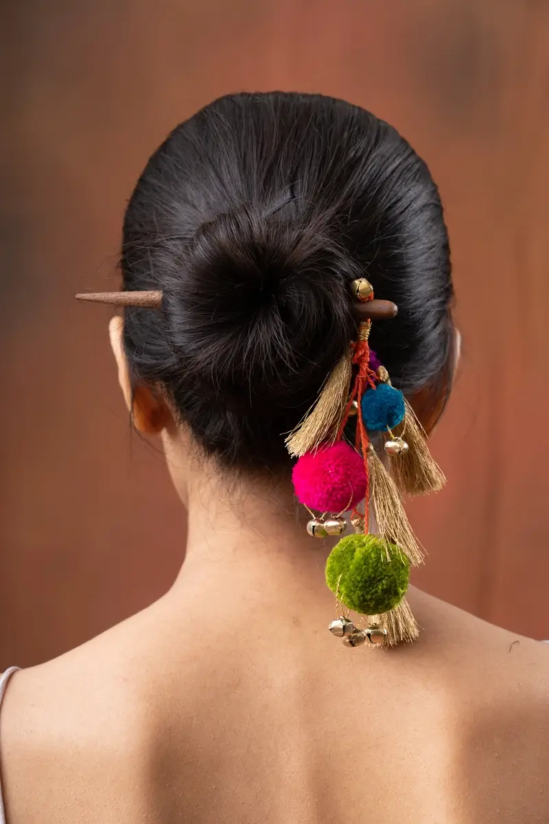 ZID_JS15-1 Mini Laddoo Bun Stick - Image 1