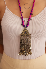 Rangoon Necklace Pink - Image 2
