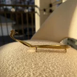 Handcrafted Brass Peacock Agarbatti Stand - Small Gold Incense Holder for Puja