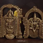 Elegant Balaji and Padmavathi Thayar Wall Mount for Devotional Spaces