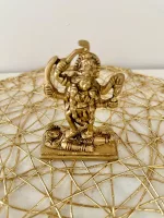 Elegant Brass Kali Amman God Idol - Handcrafted Hindu Deity Figurine for Home Decor - Image 3