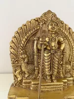 9 Inch Brass Murugan Idols - Murugan Statue for Home - Hindu God for Pooja, Puja, Home Décor - Image 5