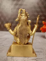 Handcrafted Brass Shiva Statue - Divine God Idols for Home Decor & Spirituality - Image 2