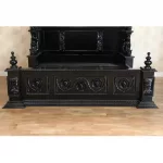 Daze Hand Carved Gothic Bed - Image 9